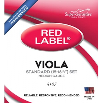 VIOLA TEL SETİ, RED LABEL, MEDIUM (15