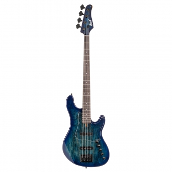 BAS GİTAR, 4 TELLİ, BLUE BURST, KILIFLI